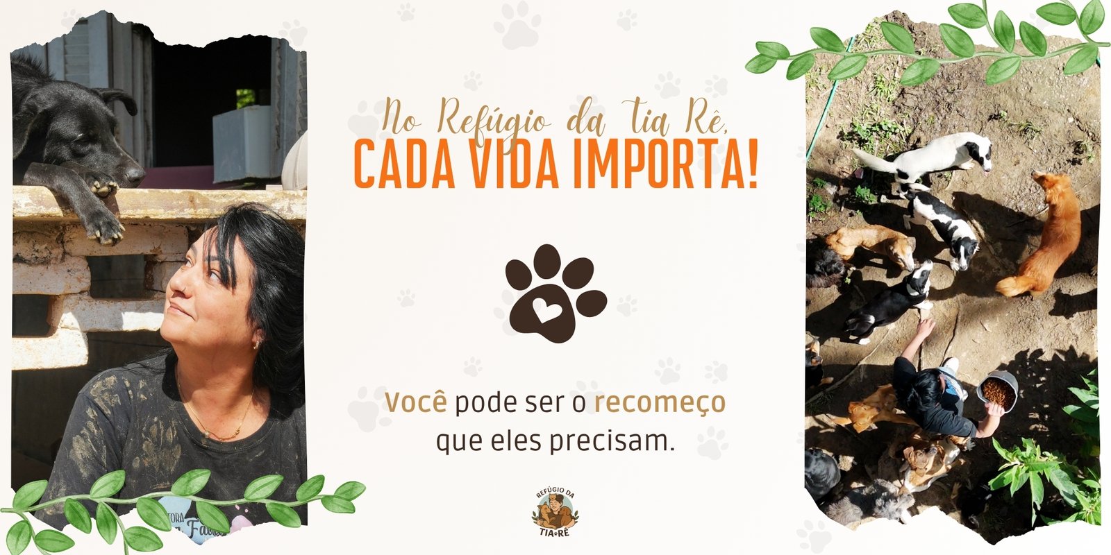 Banner Refúgio da Tia Rê